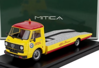 ALFA ROMEO A12 PLATEAU (JAUNE) MITICA 1/43
